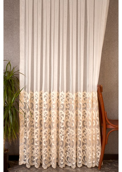Karavol Krem Brode Tül 1-3 Sık Pile 100X260