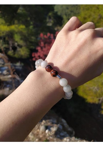 Doğal Taş Çakra Elastik Aşk Sevgili Unisex Yoga Enerji Bileklik modelleri
