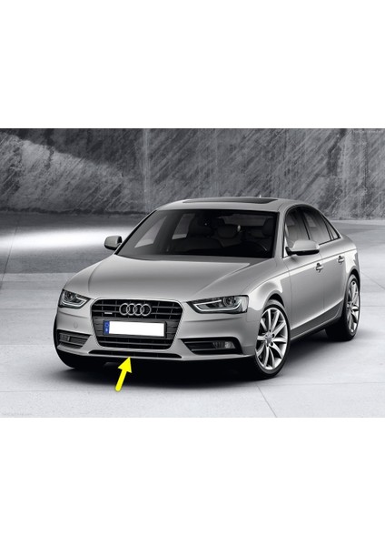 Audi A4 2013-2015 Ön Tampon Alt Orta Izgarası Çıtası 8K0807683