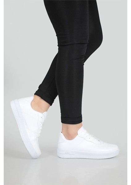 Günlük Rahat Yürüyüş Unisex Spor Ayakkabı V2 Beyaz fırsatları