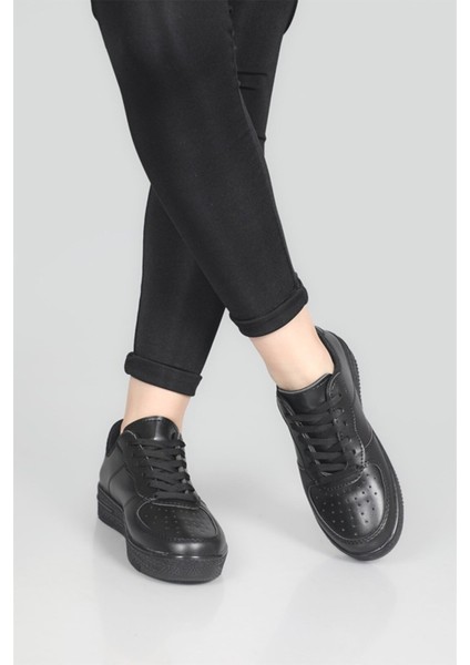 Günlük Rahat Yürüyüş Unisex Spor Ayakkabı V2 Siyah fırsatları