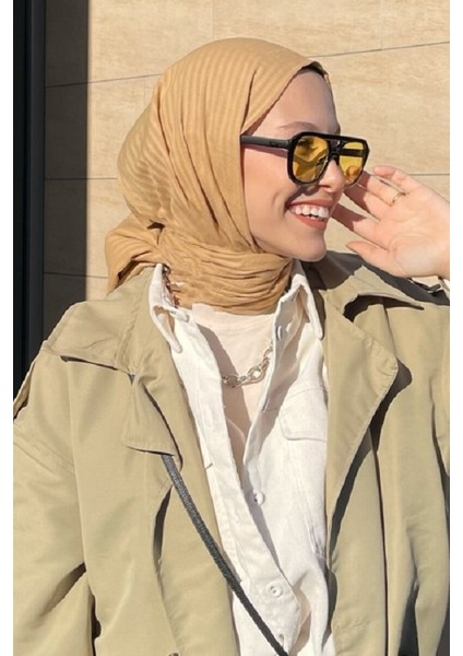 Naturel Pamuk Şal