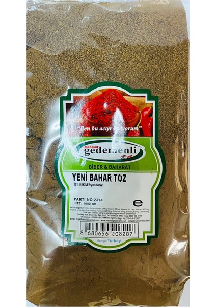 Yeni Bahar Toz 1 kg