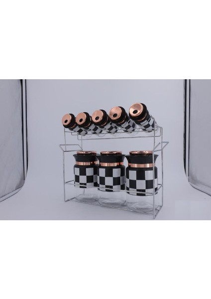 Damalı 8li Baharat Takımı TR-3739