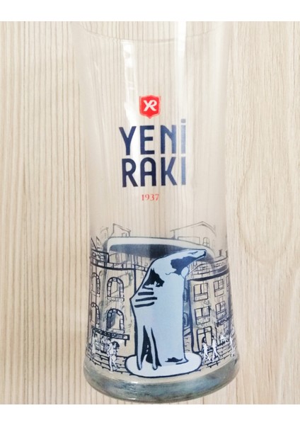 Sanat Taciri Yeni Rakı Beşiktaş Serisi Rakı Bardağı 6 Adet