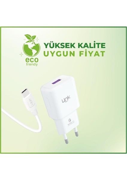 T443E Eco Friendly 18W Type--C Şarj Aleti