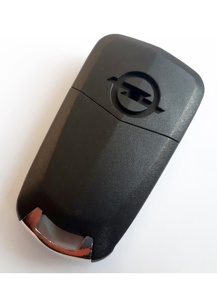 Opel Astra H Corsa D Meriva Anahtar Kumanda Kabı Krom Metal Logolu