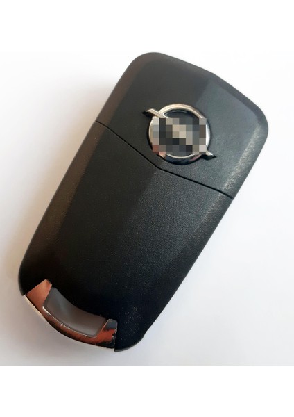 Opel Astra H Corsa D Meriva Anahtar Kumanda Kabı Krom Metal Logolu