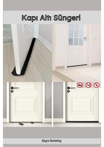 4 Adet Çift Taraflı Kapı Altı Rüzgar Önleyici Toz Önleyici Soğuk Keser fırsatları