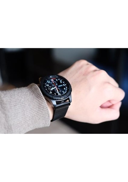 Huawei Watch Gt2 Pro Gt 2 /samsung Galaxy 44MM -20MM Akıllı Bant Bilezik Paslanmaz Çelik Kordon