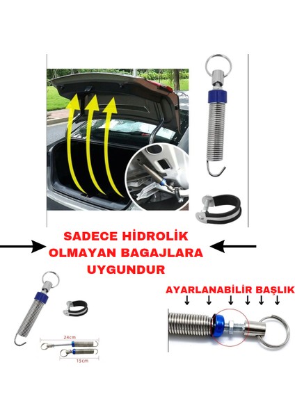 Honda Otomatik Bagaj Kapağı Kaldırma Yayı Tekli 1 Adet