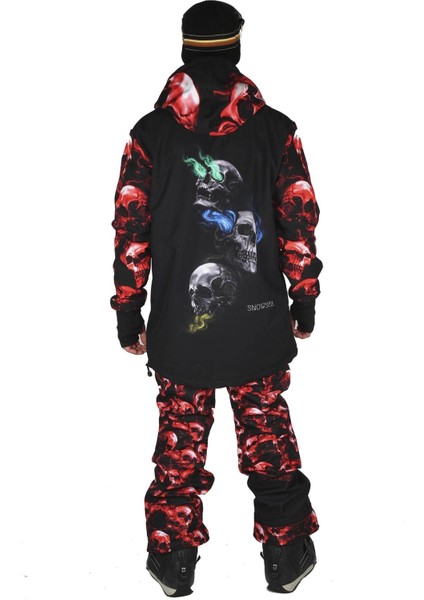 SS7941 Skull Erkek Snowboard Mont ve Pantolon Takımı fiyatları