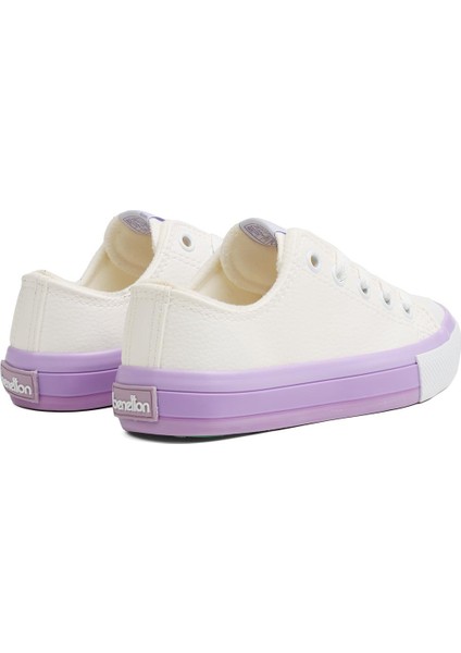 ® | BN-30740 - 3374 Beyaz Lila - Çocuk Spor Ayakkabı modelleri