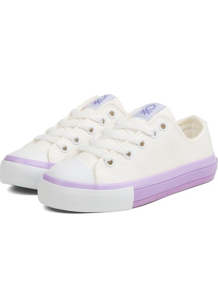 ® | BN-30740 - 3374 Beyaz Lila - Çocuk Spor Ayakkabı fırsatları