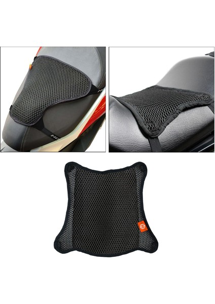 Serin Çift Nefes Alabilen Güneşe Dayanıklı Motosiklet Koltuğu Yastık Çift Katman L (Yurt Dışından) modelleri