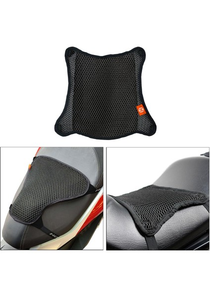 Serin Çift Nefes Alabilen Güneşe Dayanıklı Motosiklet Koltuğu Yastık Çift Katman L (Yurt Dışından) indirimleri