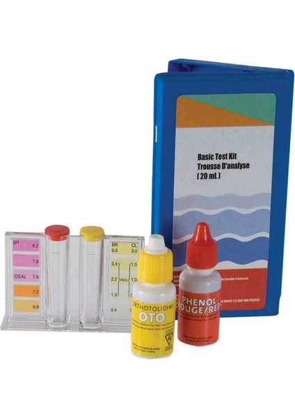 Sıvılı Test Aleti Toplam Klor+Ph 25CC Oto+Phenol Ajanı