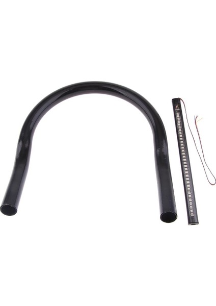 Cafe Racer Frame Hoop Uç Koltuk Döngüsü ve LED Kuyruk Işığı 230/210/175MM Upswept 210MM (Yurt Dışından) modelleri