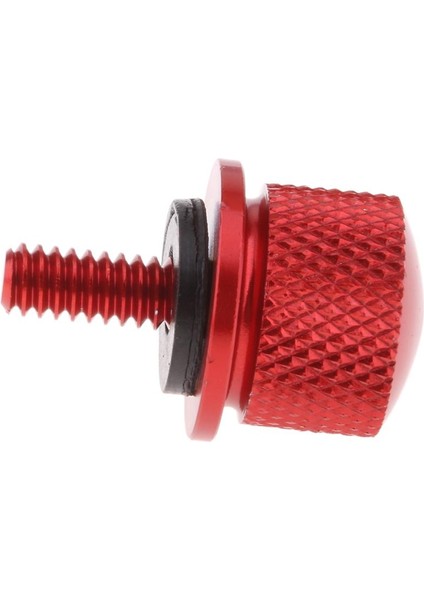 6mm Alüminyum Koltuk Montaj Kırmızı Vidalı Somun (Yurt Dışından)