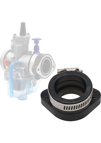 Motosiklet Karbüratör Adaptörü 48MM Kauçuk Hava Emme Manifoldu 22 24 48MM Siyah (Yurt Dışından) fiyatları