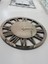 Circle Bronze Model Bronz Renk 60 Cm Dekoratif Aynalı Duvar Saati 4