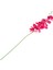 Yapay Orkide Çiçekler 9 Baş Ipek Sahte Floral Diy Kapalı Açık Düğün Kırmızı 3
