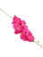Yapay Orkide Çiçekler 9 Baş Ipek Sahte Floral Diy Kapalı Açık Düğün Kırmızı 4