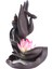 Backflow Brülör Tutucu Bergamot Lotus Koni Censer Ev Hediyesi Pembe 1