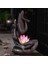 Backflow Brülör Tutucu Bergamot Lotus Koni Censer Ev Hediyesi Pembe 2