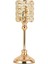 Kristal Modern Ev Taşıyıcı Mum Tutucu Şamdan Parlatıcı Parti Masaüstü M 11X31CM 1