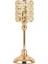 Kristal Modern Ev Taşıyıcı Mum Tutucu Şamdan Parlatıcı Parti Masaüstü M 11X31CM 2