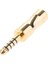 NW-WM1Z NW-WM1A Için 4.4mm Altın Kaplamalı Dengeli Kulaklık Fişi (Yurt Dışından) 4