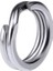 5 Mm,No:2-11 kg Çeker, 40 Adet Paslanmaz Çelik Nikel Kaplamalı Split Ring-Halka 1