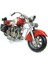 Dekoratif Metal Motosiklet Kırmızı 1