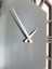 Time Smoked Model Füme Renk 70 Cm x 70 Cm Dekoratif Aynalı Duvar Saati 9