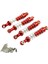 4 Pcs Mn Mn D90 D91 99S Wpl C14 C24 1:12 Rc Araç Kırmızı 3