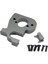 Rc Araba Motor Montajı Wltoys Için Uyuyor 144001 1/14 Rc Araba Paletli Gri 1