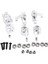 Wltoys Için Ön ve Arka Koltuk 144001 1/14 Rc Araç Aksesuar Seti 1