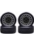 4pcs 1:64 Alaşım Tekerlekleri Rms Hub Araba Aksesuar Için Fren 1
