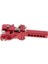 1:10 Eksenel SCX10 Yükseltme Parçaları Için Alüminyum Kırmızı Rc Araba Damla Hitch Alıcı 4