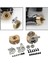 2pcs Rc Araba Iç Tekerlek Ağırlıkları 1/10 Rc 1.9 "/2.2" Tekerlek Jantları Için 3
