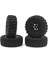 2pcs 100MM Rc Fy-01/02/03/04/05/06/07 1/12 Rc Araç Siyah 5