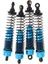 4x 108004 Şok Emici 108MM 08001 08058 1/10 Hsp 94188 Rc Mavi 4
