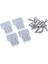 2x Metal Şok Montajı 1/16 Wpl C24 C14 Rc Car Için Çoklu Açı 2