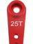 9x 37MM 25T Direksiyon Servo Kolları Rc Car Hpı Wltoys Kırmızı 4