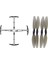 HS175 D65 X500 X30 Z6 Için 2x 4x Pervane ve Pervane Tamponu 1
