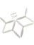 B2SE Quadcopter Accs White Için 4pcs Blade Pervaneleri (Yurt Dışından) 1