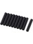 10PCS 5mm /12MM Siyah Kılıf Vidaları Dıy Mini Aksesuarlar Için Alüminyum Alaşım Tüp Ara Parçası - Siyah, 25MM (Yurt Dışından) 5