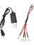 Wltoys V911 Için USB 2.0 Kablosu Olan Rc 3.7V Lı Po Pıll Bağlantı Kablosu (Yurt Dışından) 1