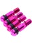 4pcs/set Alüminyum Tubeless Tekerlek Lastik Valfi, Cıvataya + Siyah 1